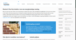 Desktop Screenshot of kooyisolatie.nl